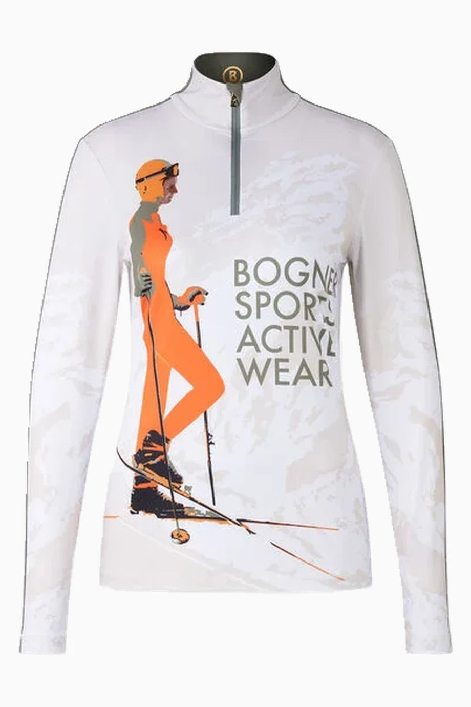 Julina Retro Tasarımlı Teknik Üst Kadın Kayak İçlik