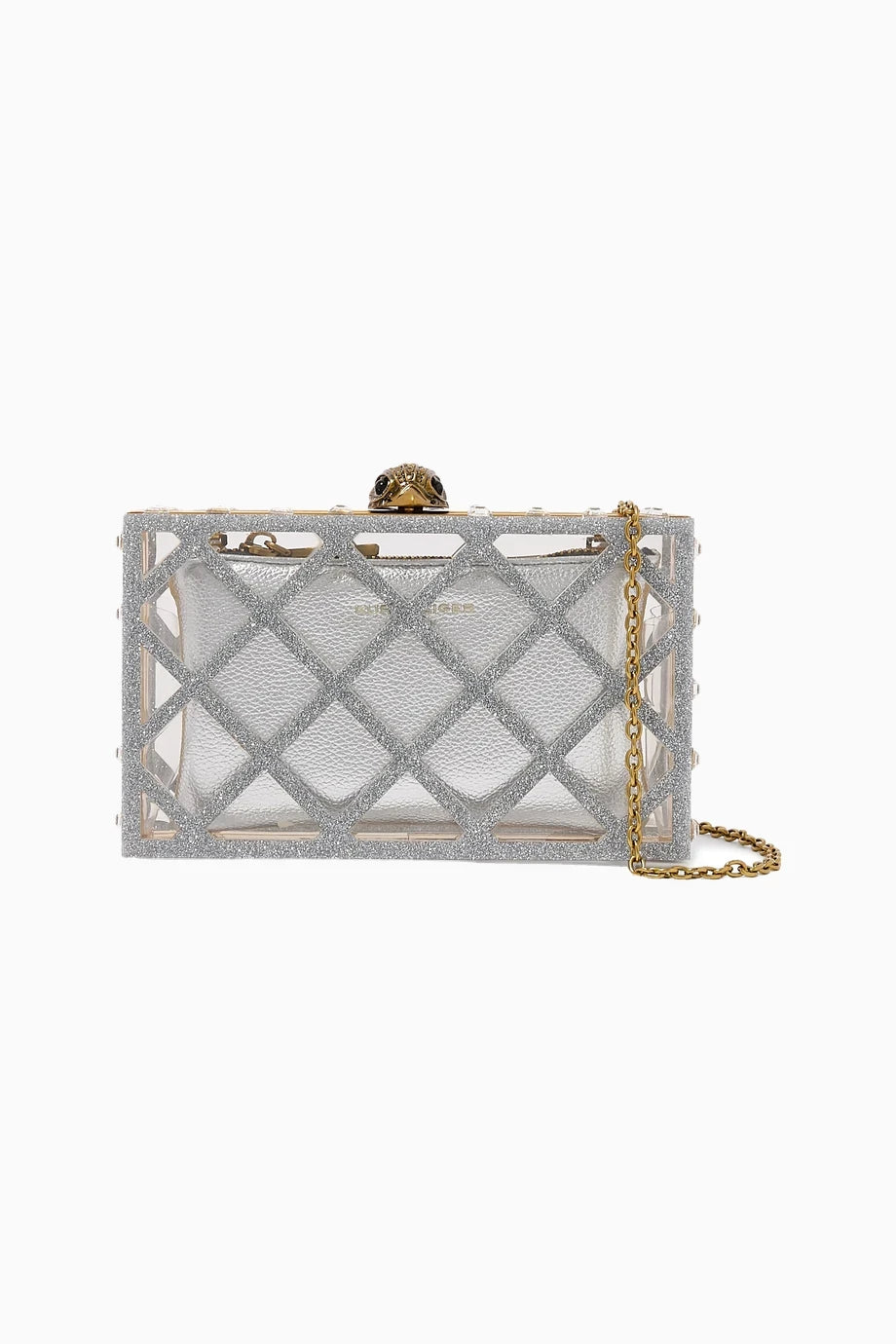 Crystal Quilt Box Kristalli Mini, El İşçiliği Clutch ve Çapraz Kadın Çanta