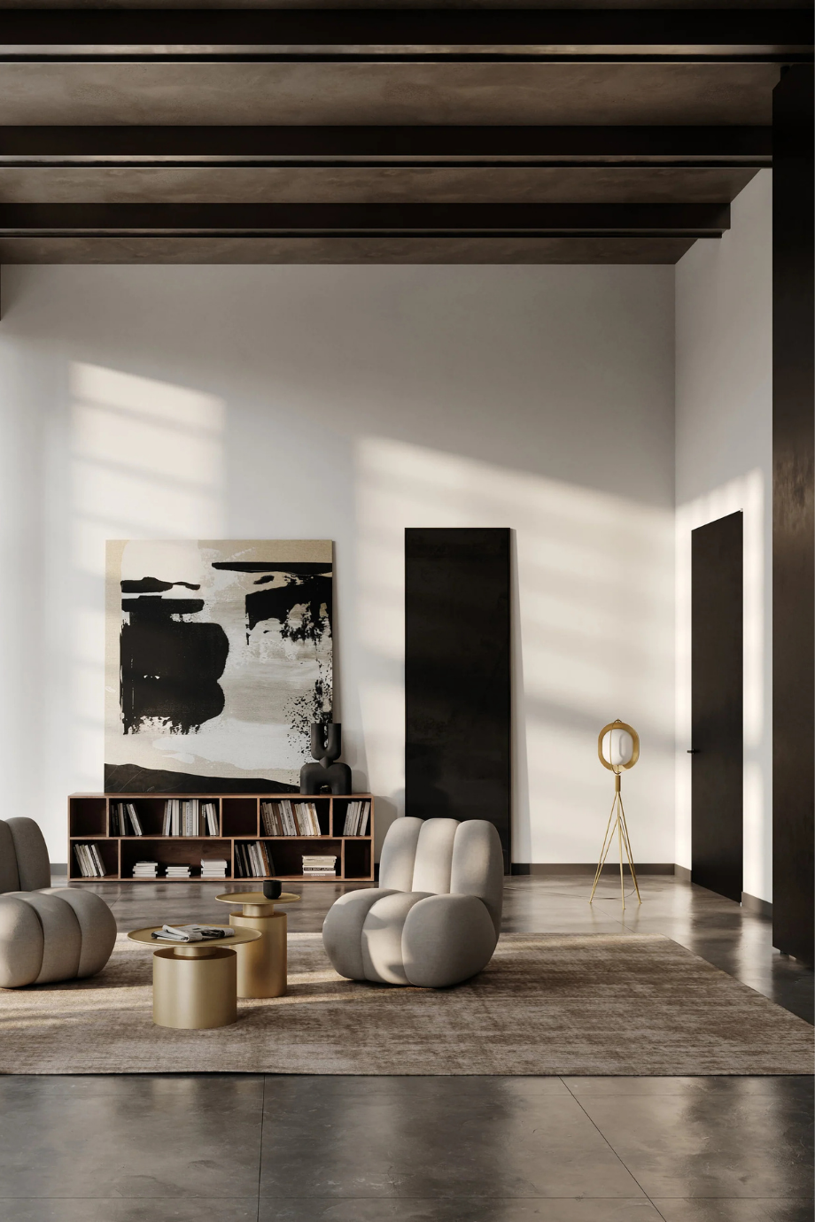 Pearl Floor Lamp Opal Cam Küre, El İşçiliği Dekoratif Tasarım Lambader