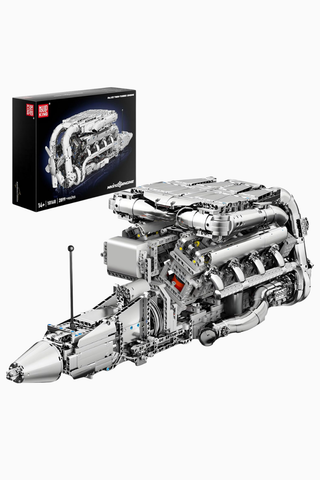 10168 Çift Turbo V8 Motor 2899 Parça Lüks Yapı Seti