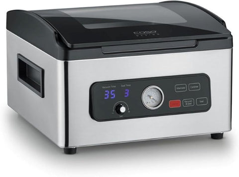 VacuChef 700 Vakumlama Makinesi 8L 70 L/dk Çelik Hazne Cam Kapak Pro Pompa