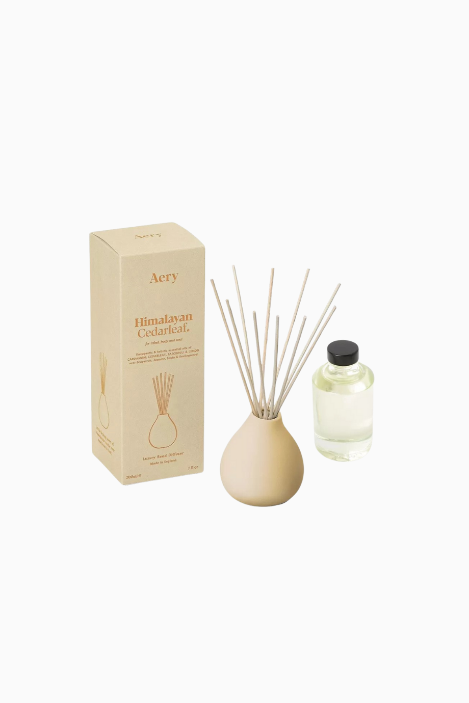 Himalayan Cedarleaf Reed Difüzör 200ml, Zengin ve Karmaşık Esans Kokusu