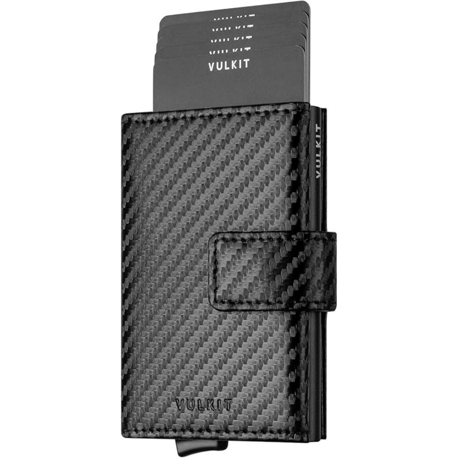 Kredi Kartı Tutucu, RFID Engelleme Özellikli Hakiki Deri Cüzdan, 3 Yuvalı