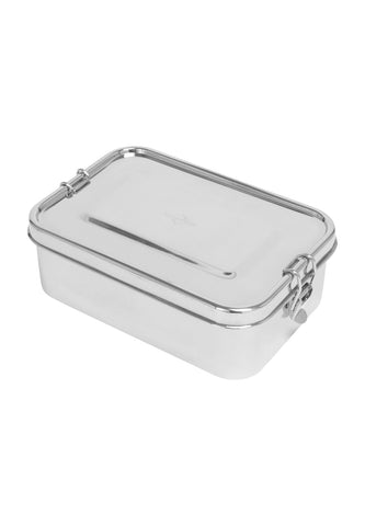 Alüminyum Lunchbox 18x12x5,5 cm Silikon Kapaklı Saklama Kabı