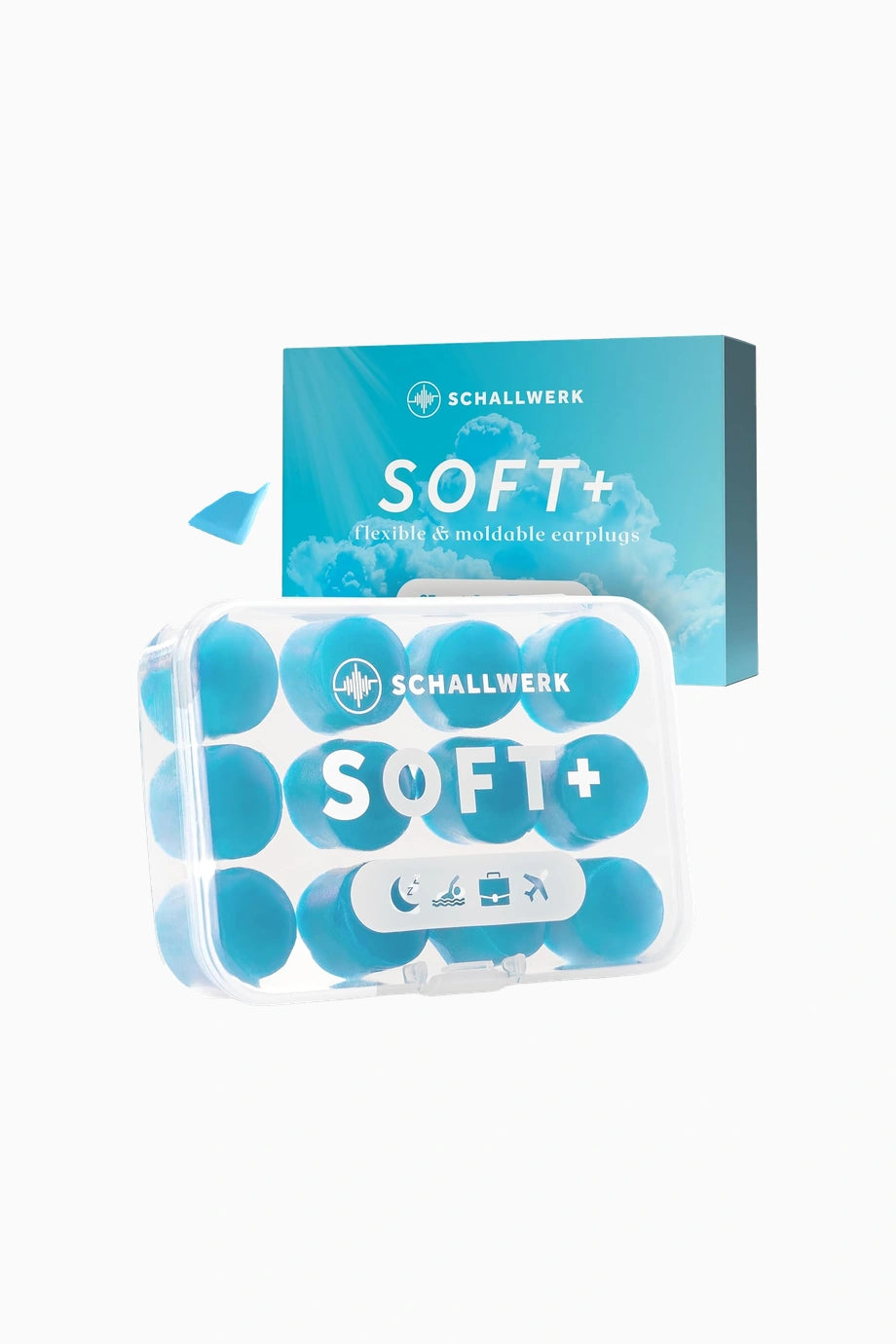 Soft+ Silikon Gürültü Önleyici Kulak Tıkacı