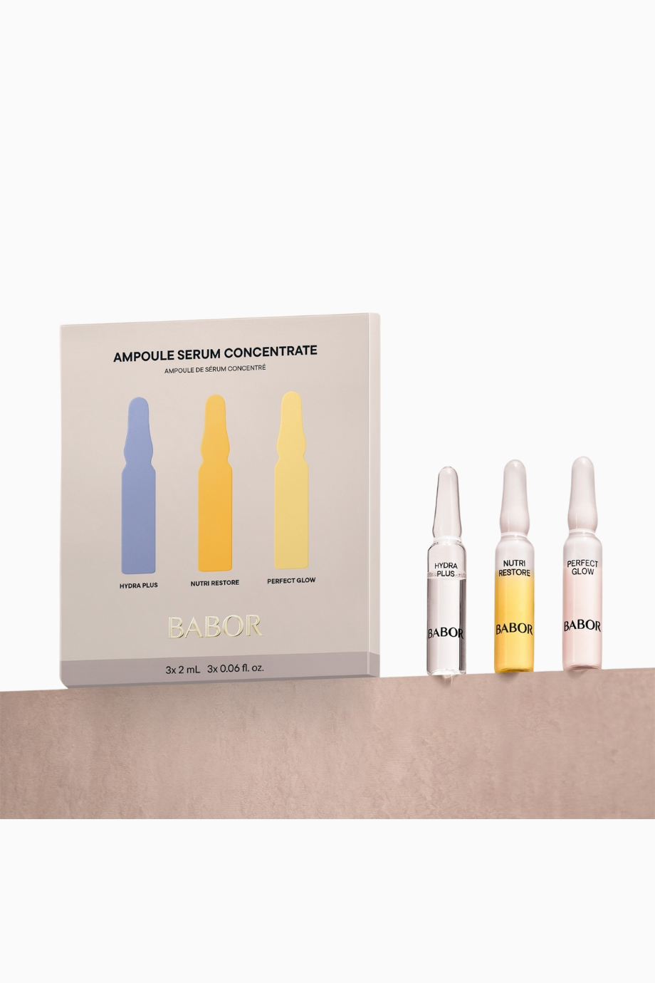 Ampoule Serum Concentrates Set, 3 Etkili Ampul Bakımı