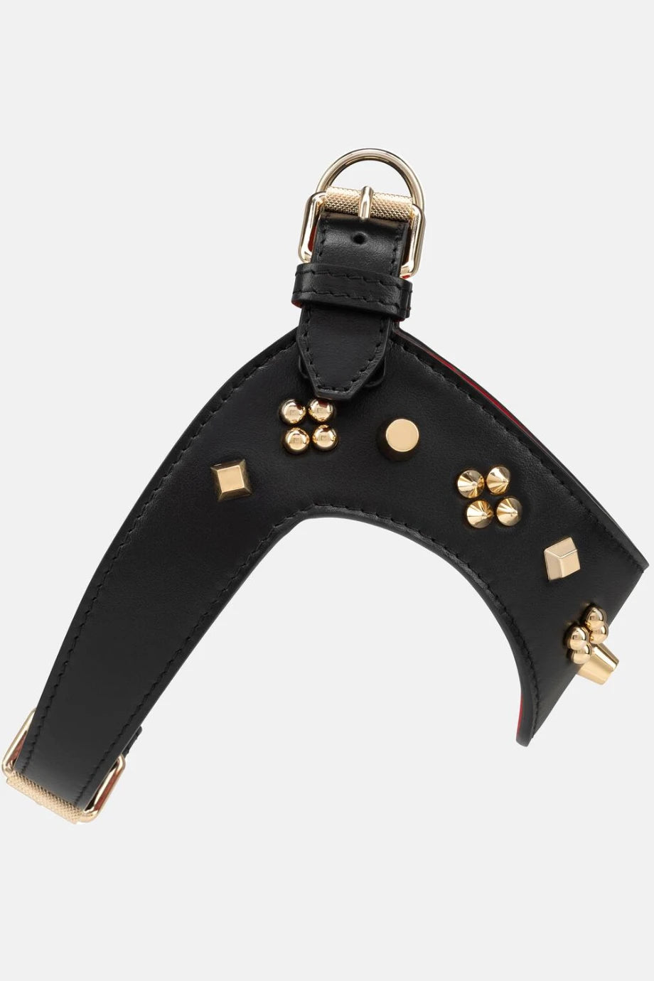 Loubiharness Süslü Lüks Deri Köpek Göğüs Tasması