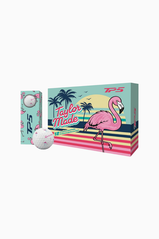 TP5 pix Flamingo Golf Topu Tropikal Tasarım Premium Seri