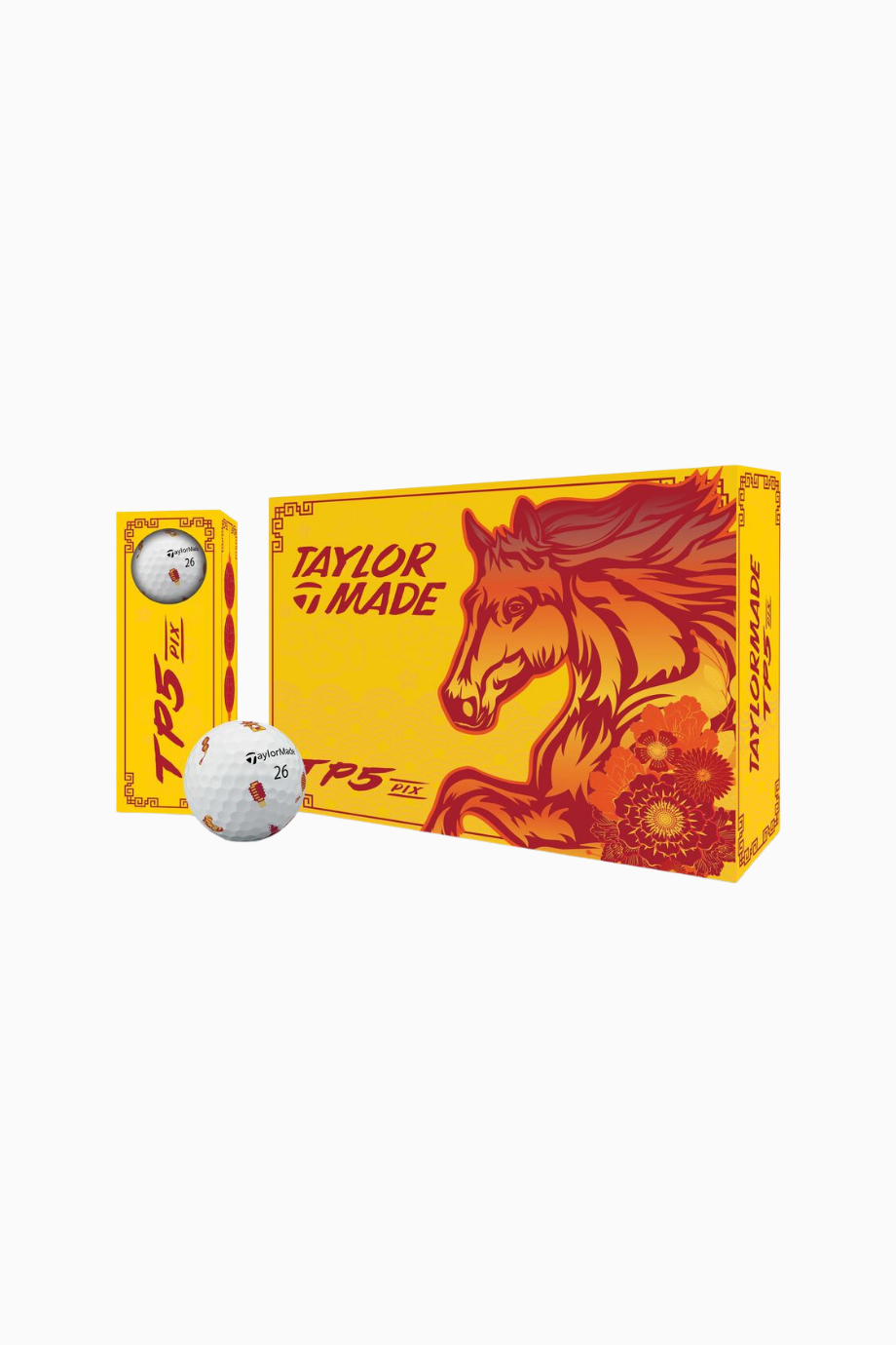 TP5 pix Lunar New Year Golf Topu Özel Seri Premium Tasarım