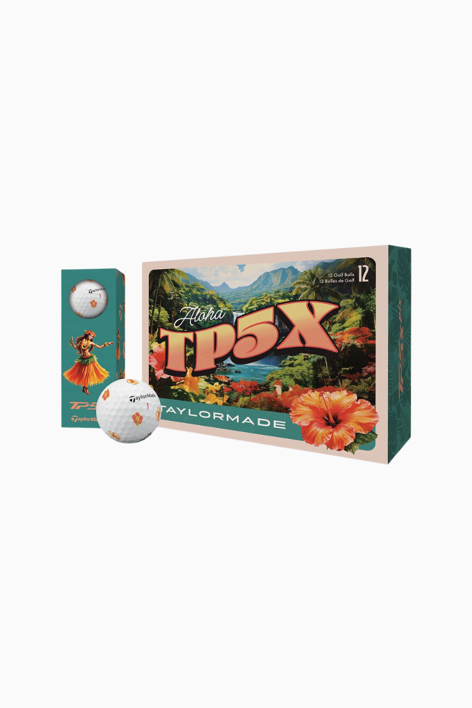 TP5x pix Island Time Golf Topu Yüksek Hız Premium Seri