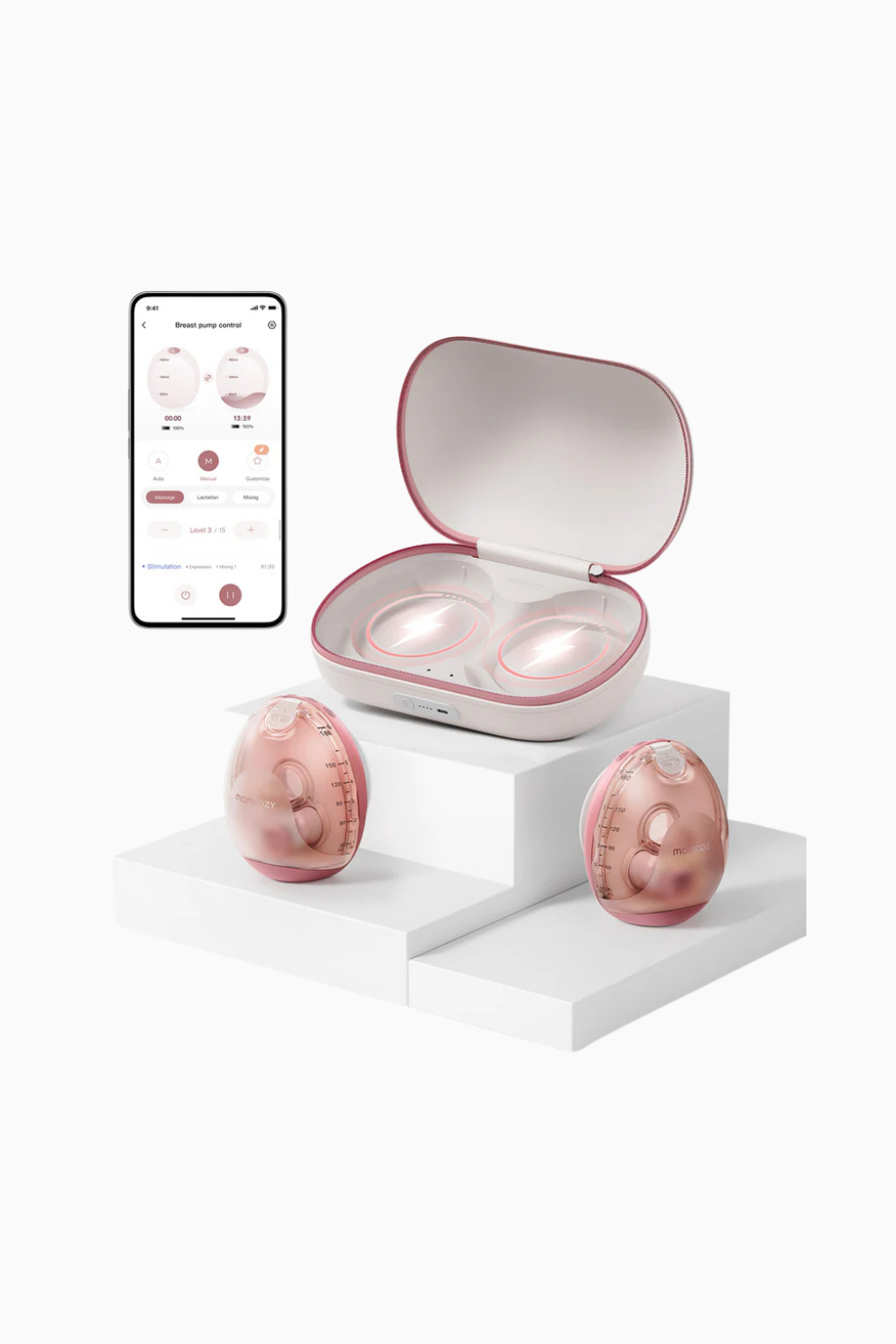 Air 1 Ultra İnce Kablosuz Premium Göğüs Pompası