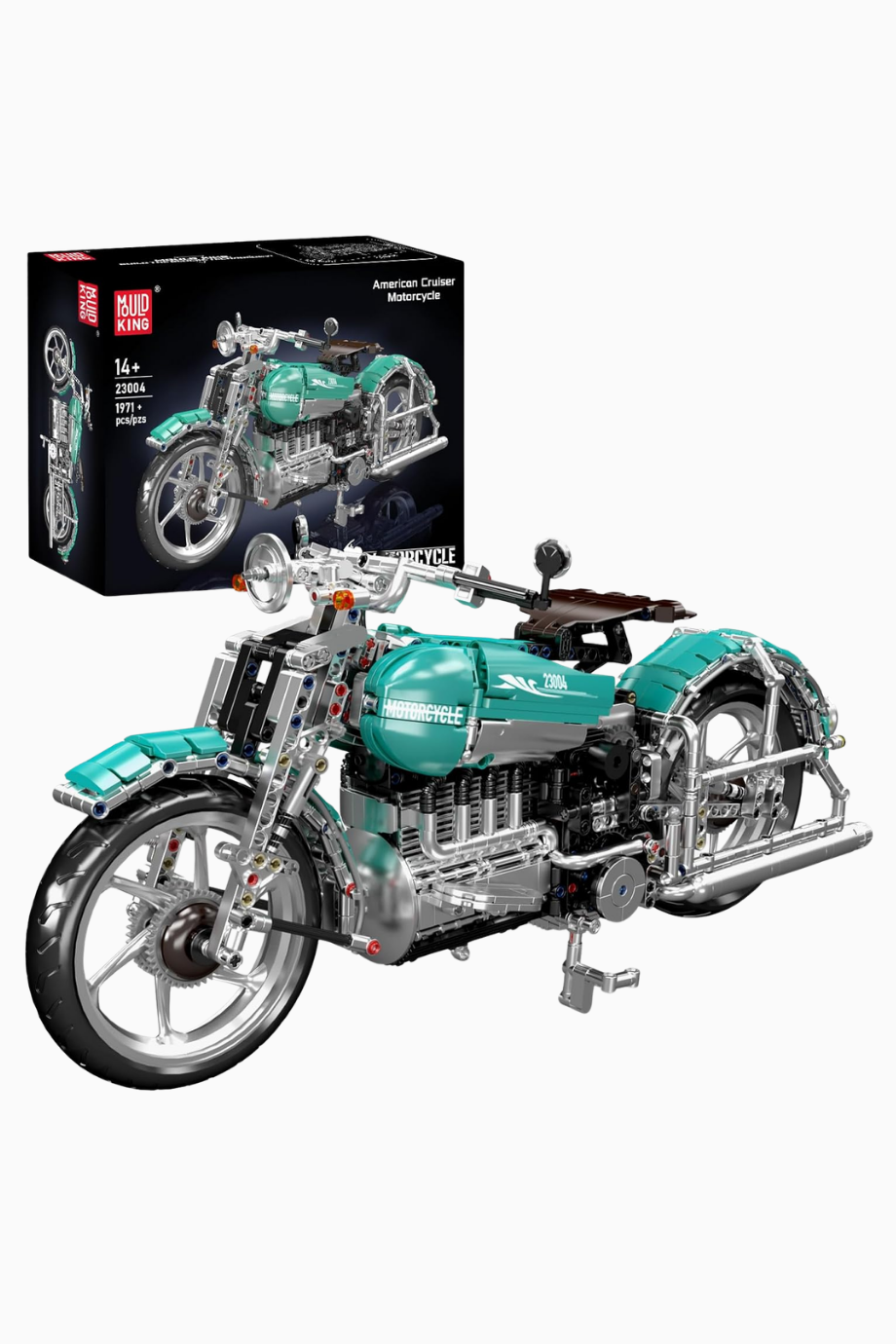 23004 Amerikan Cruiser Motosiklet 1971 Parça Yapı Seti