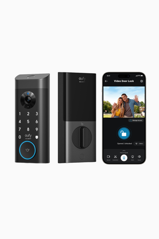 Video Smart Lock E330 3’ü 1 Arada Parmak İzi Tanıma, Akıllı Kiliti