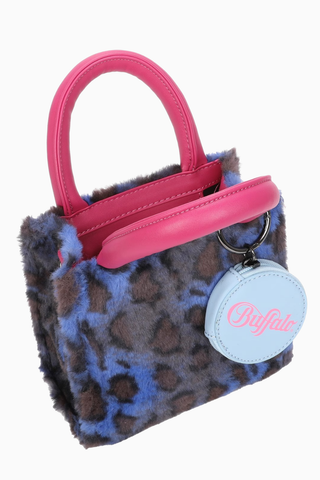 Boxy33 Leo Desenli Çanta, Mavi