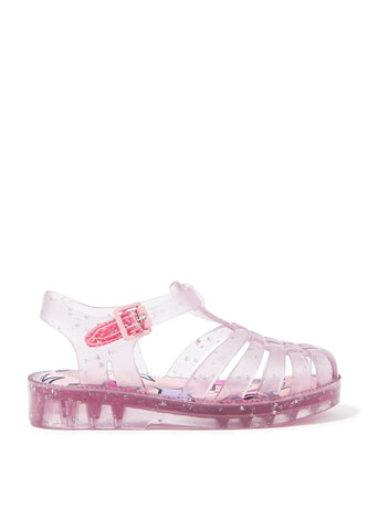 Kız Çocuk Parlak Sandalet - Pembe
