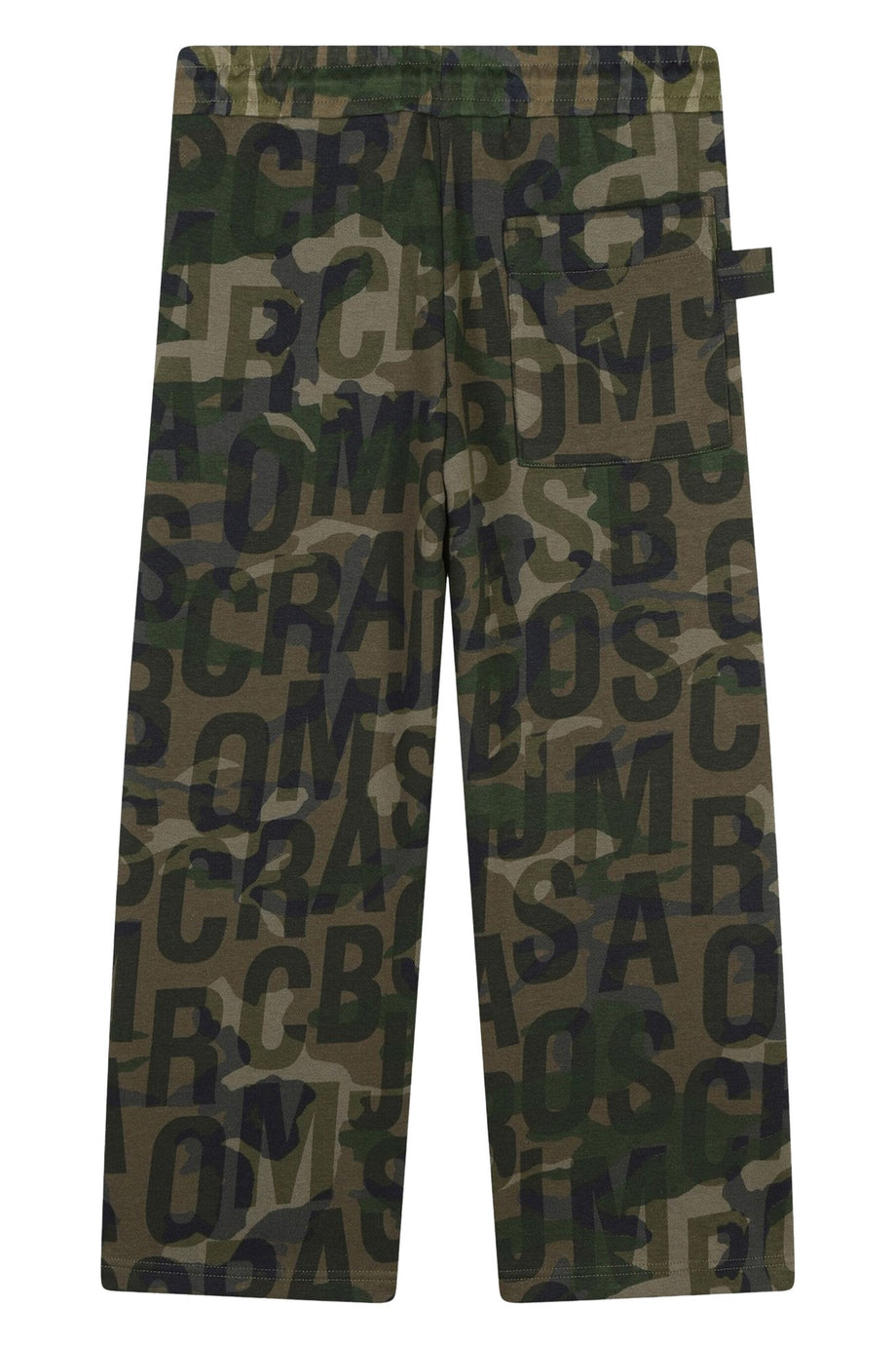 Çocuk Kamuflaj Desenli Jogging Pantolonu - Yeşil
