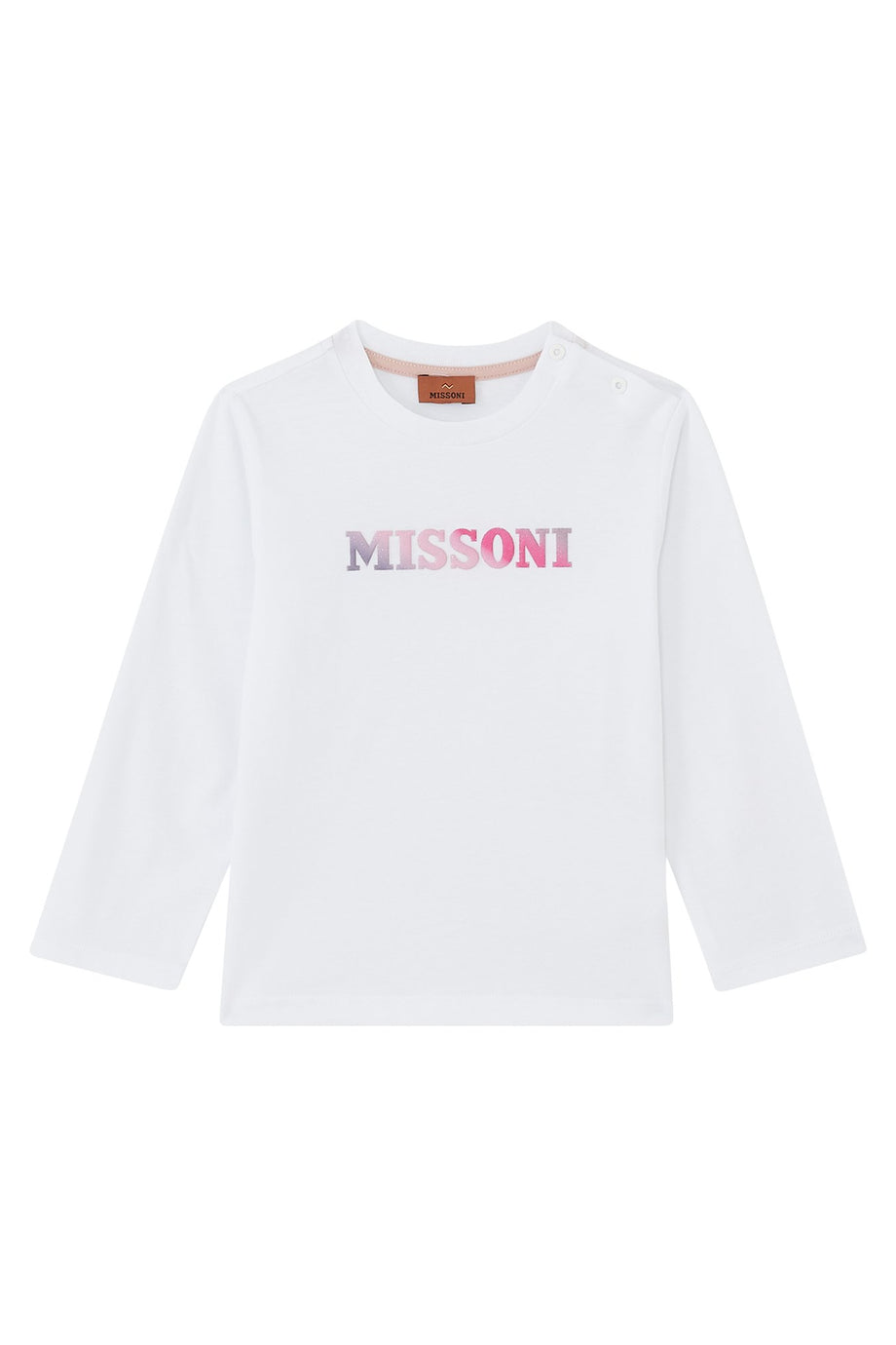 Çocuklar için Logo Baskılı Tişört - Missoni