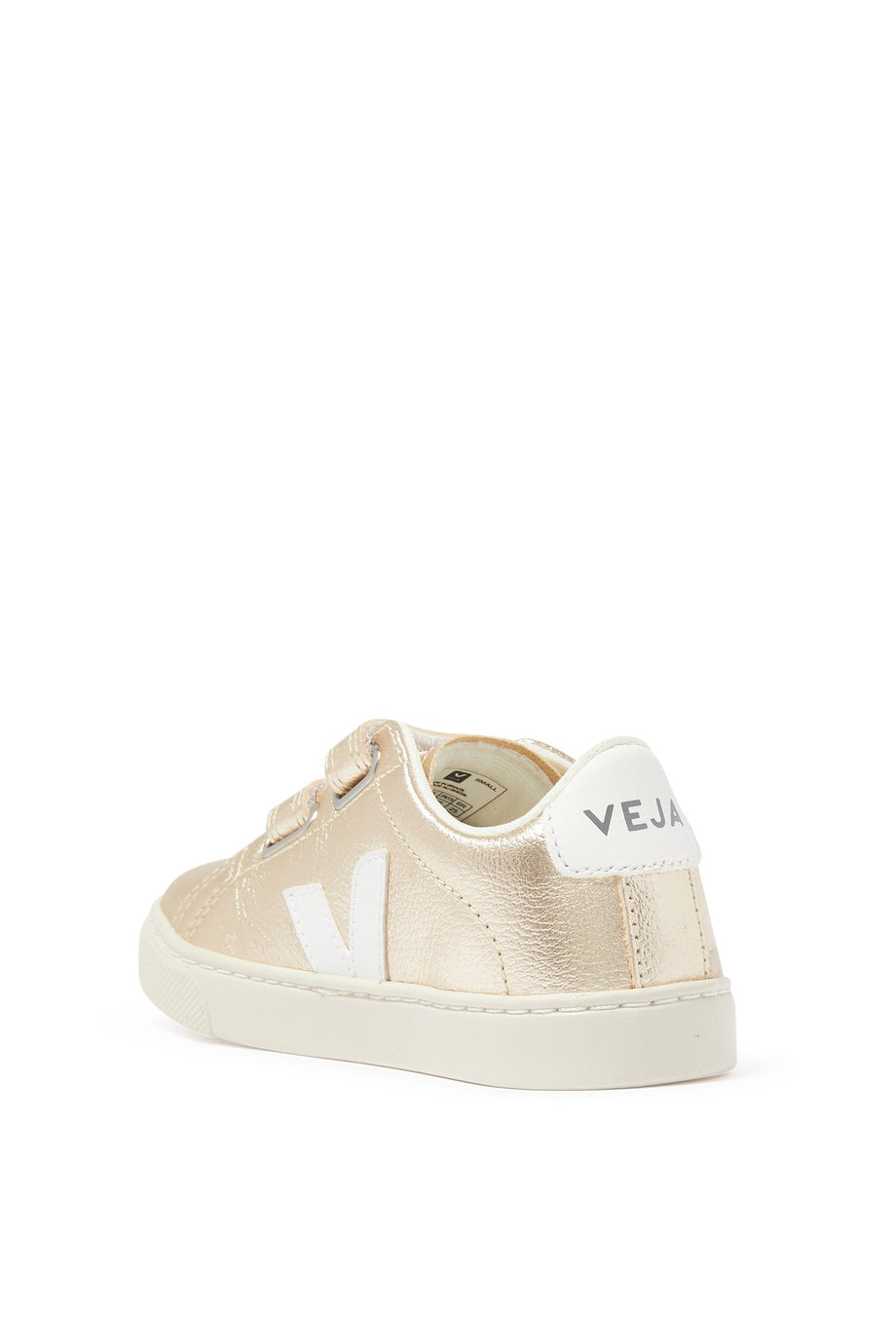 Çocuklar İçin Cırt Cırtlı Sneaker - Altın