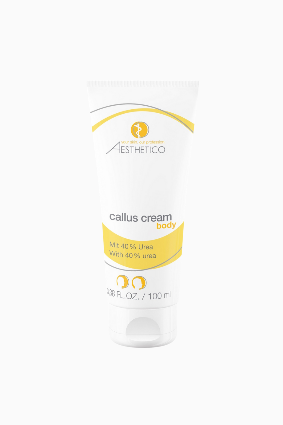 Callus Cream, 40% Üre İçeren Yoğun Onarıcı Vücut Kremi