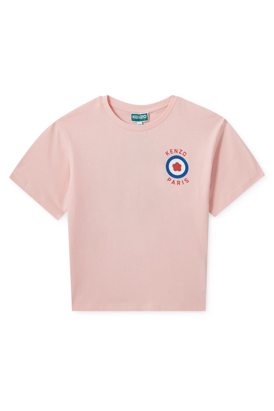 Çocuklar İçin Kısa Kollu Pamuk T-Shirt - Blush