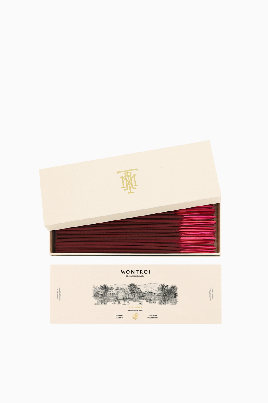 Palladio Incense Sticks Bergamot, Safran, Gül ve Misk Tütsü Çubukları