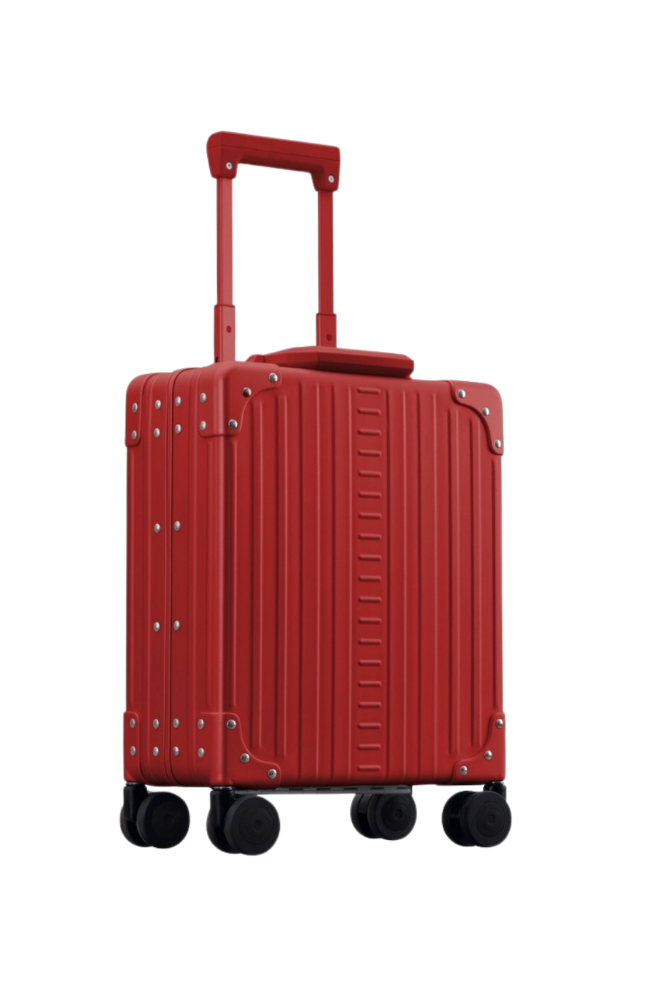 Kırmızı Alüminyum 4 Tekerlekli İş Arabası 42 cm,TSA Kilitli Şıklık