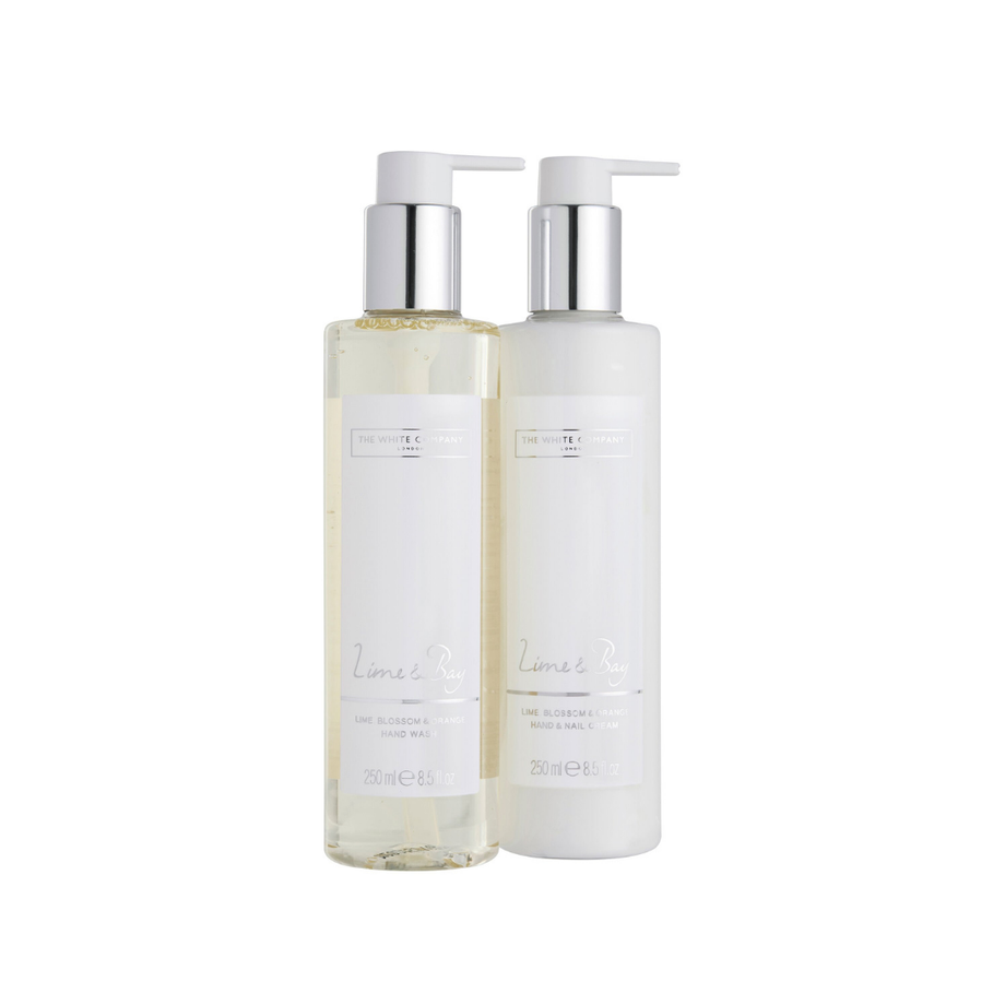 Lime & Bay El ve Tırnak Hediye Seti, El Sabunu ve Nemlendirici Krem (250ml)