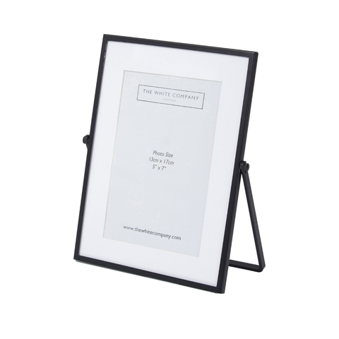 İnce Siyah Şövale Çerçevesi, 4x6 İnç Fotoğraflar İçin Şık Tasarım