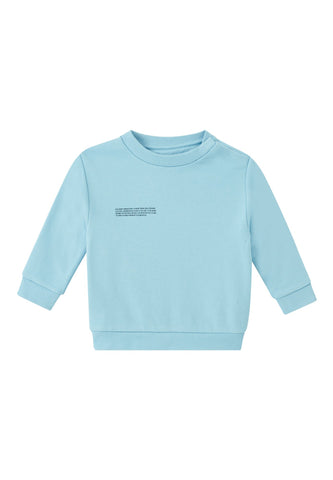 Çocuklar için Organik Pamuklu Sweatshirt - Açık Mavi