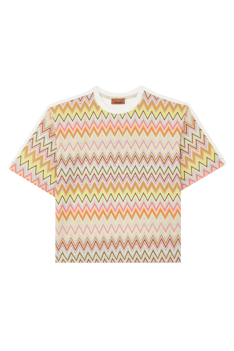 Çocuklar için Zigzag Desenli T-Shirt