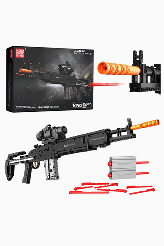 MK14 Rifle Yapım Seti 1606 Parça 1:1 Ölçek Koleksiyon Modeli