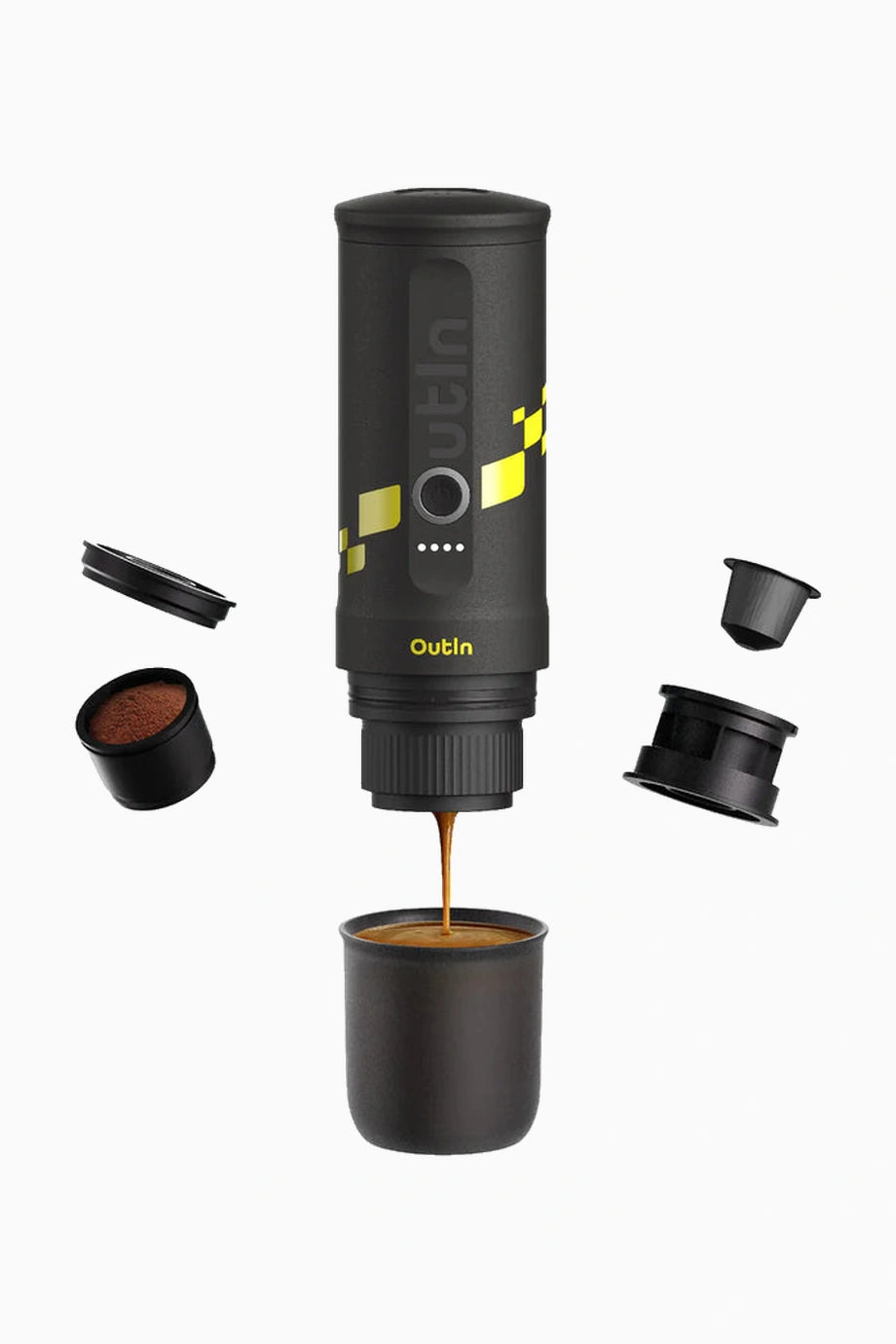 Nano Lotus Taşınabilir Espresso Makinesi Seyahat Hediye Seti