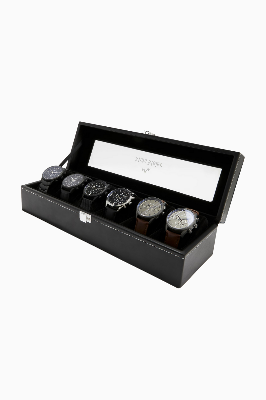 Mont Fort Uhrenbox, Şık ve Koruyucu Siyah Saat Kutusu