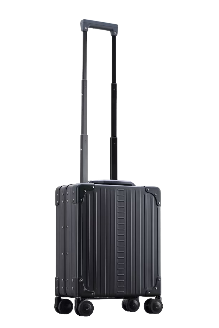 Siyah Alüminyum 4 Tekerlekli İş Arabası 42 cm,TSA Kilitli Şıklık