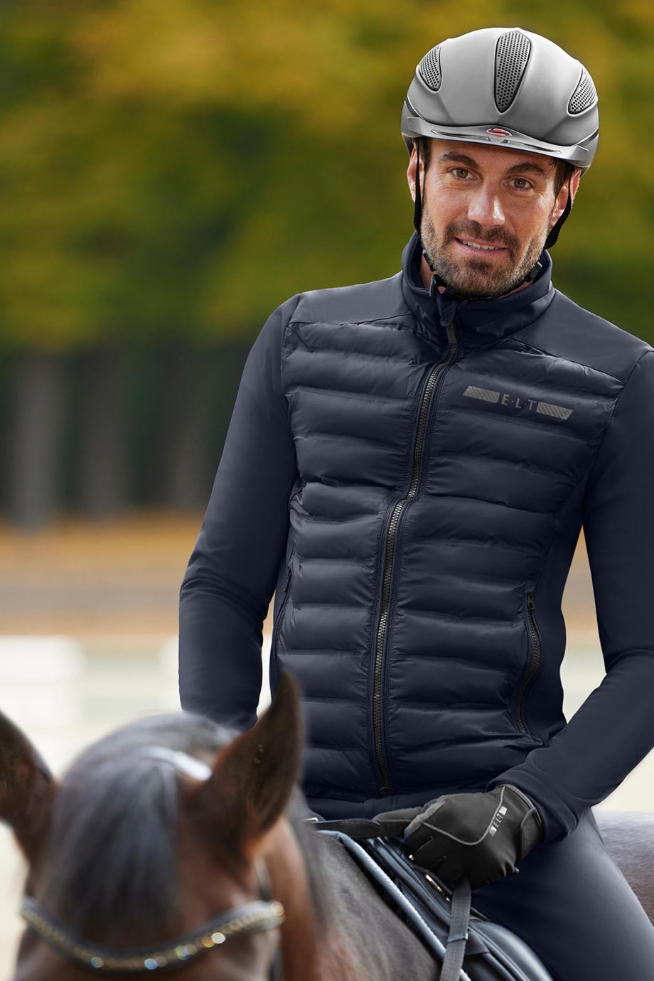 Missouri Softshell Karışımlı Hafif Kışlık Erkek Binicilik Montu