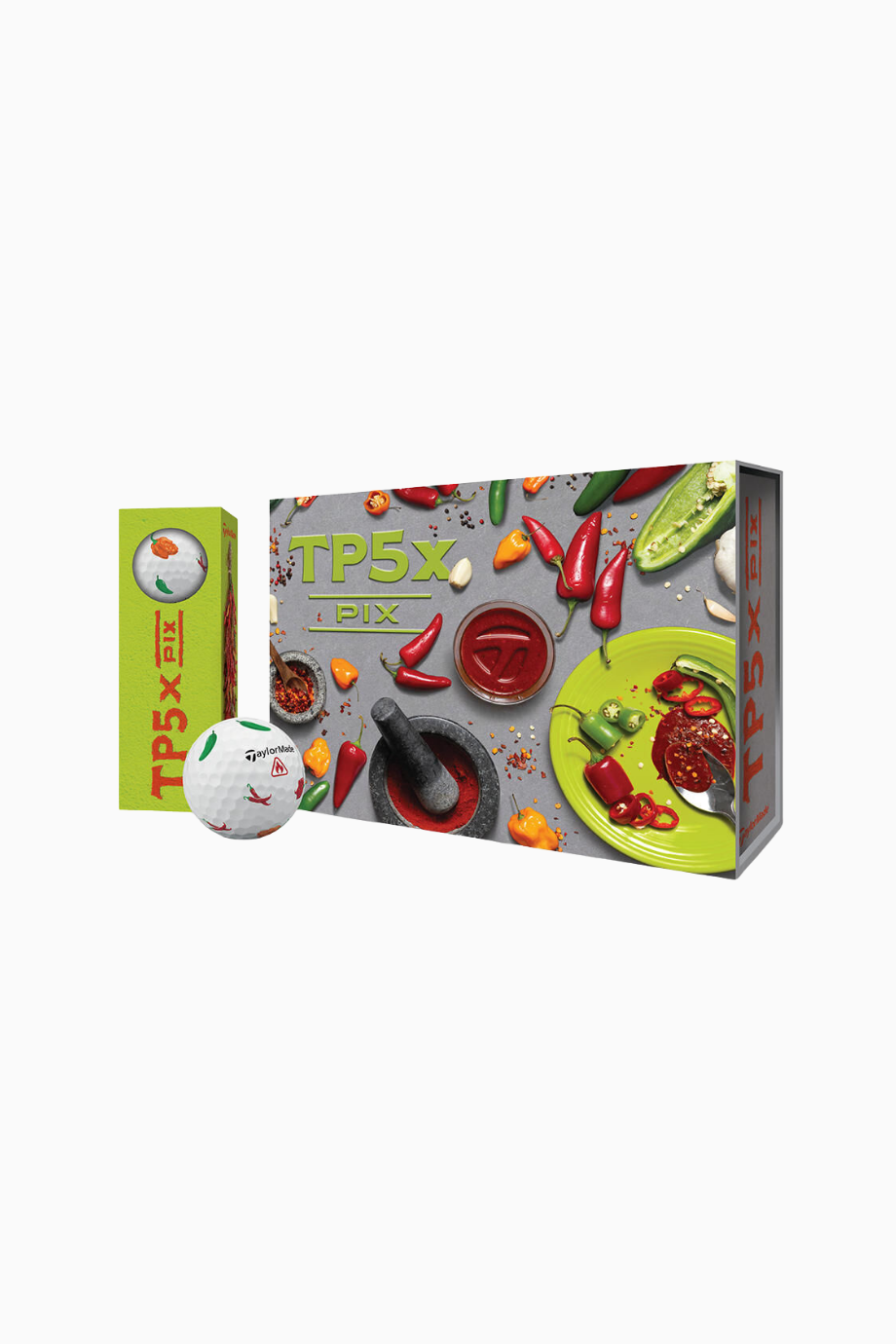 TP5x pix Peppers Golf Topu Yüksek Hız Premium Seri