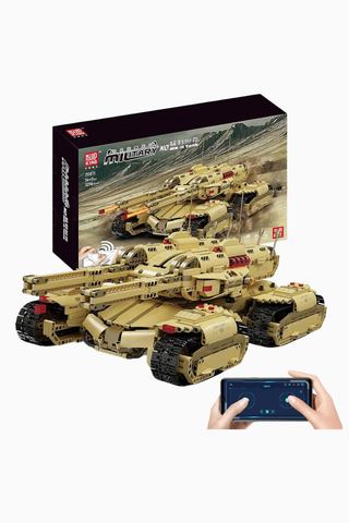 MK-II Tank Yapım Seti 3296 Parça Uzaktan Kumandalı Askeri Model