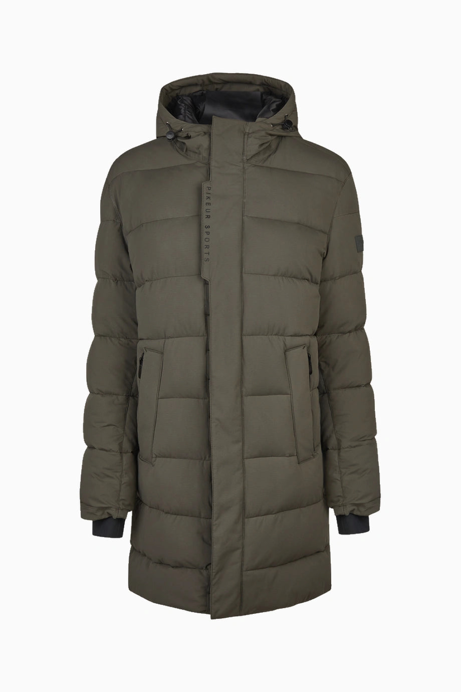 Quilted Coat 8014 Lüks Su Geçirmez Kapüşonlu Erkek Parka