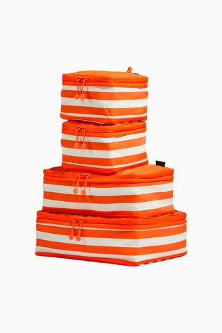 Stripe Packing Cubes 4'lü Seyahat Düzenleyici Set