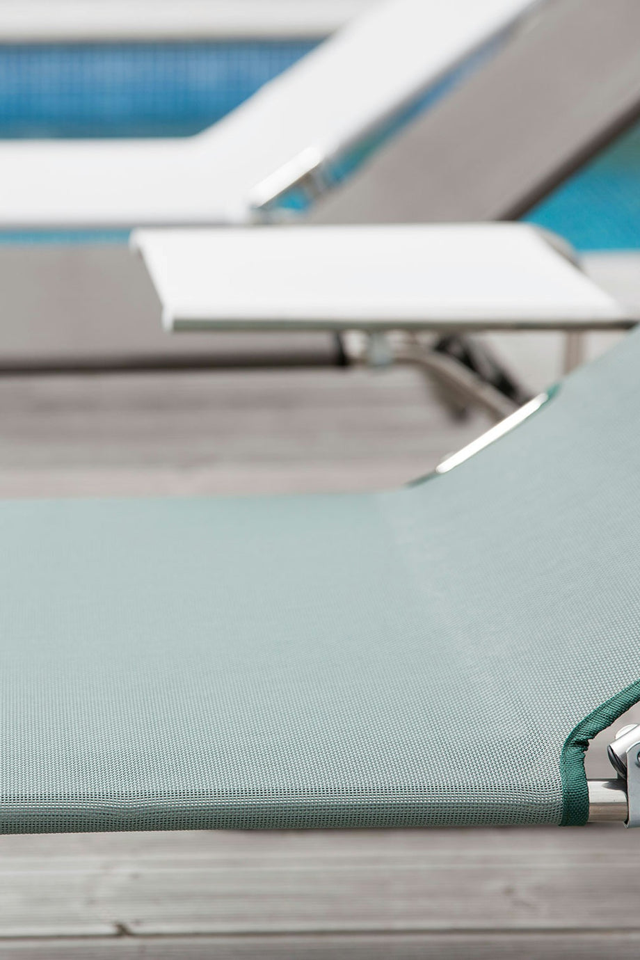 Amigo Şezlong, İtalyan Tasarımı, 3 Kademe Ayarlanabilir, Katlanabilir Alüminyum Gövde