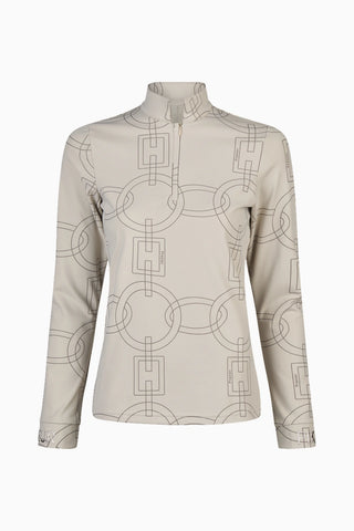 Zip Shirt 8284 Selection Softtouch Fermuarlı Kadın Üst