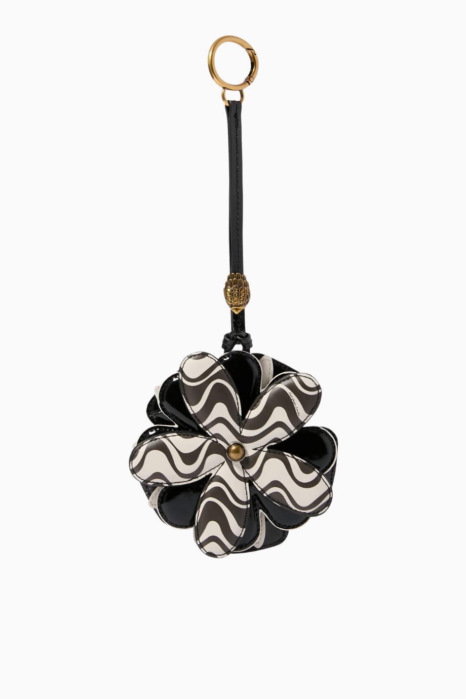 Flower Charm, Zarif Çiçek Tasarımlı Sentetik Lüks Aksesuar