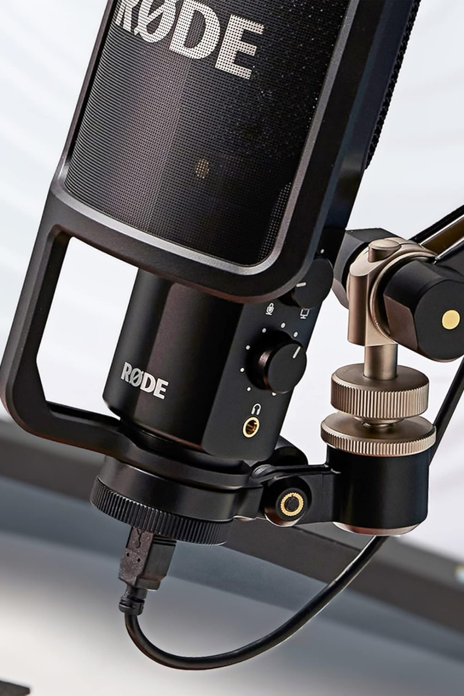 NT-USB Stüdyo Kalitesinde USB Mikrofon  Pop Filtre ve Tripod Dahil
