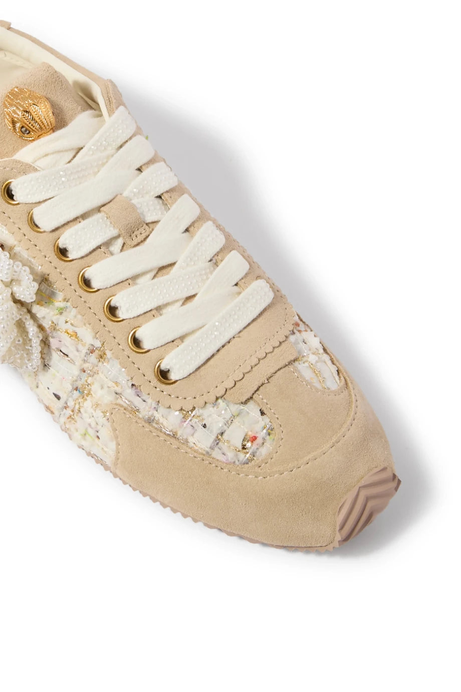 Islington Deri-Kumaş Lüks Tasarım Kadın Sneaker