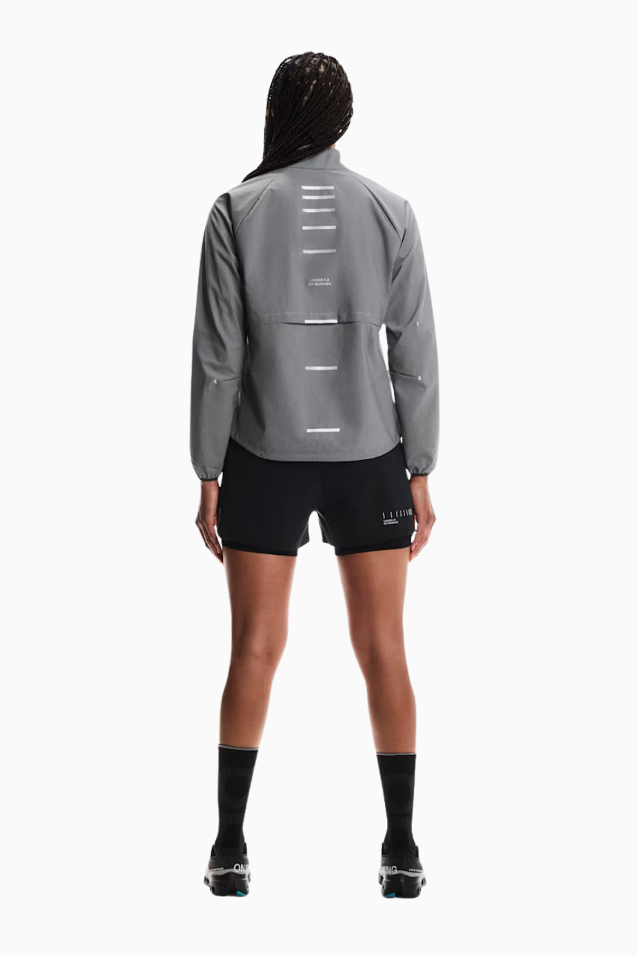 Weather Jacket Lumos Reflektif Su İtici Kadın Koşu Ceketi