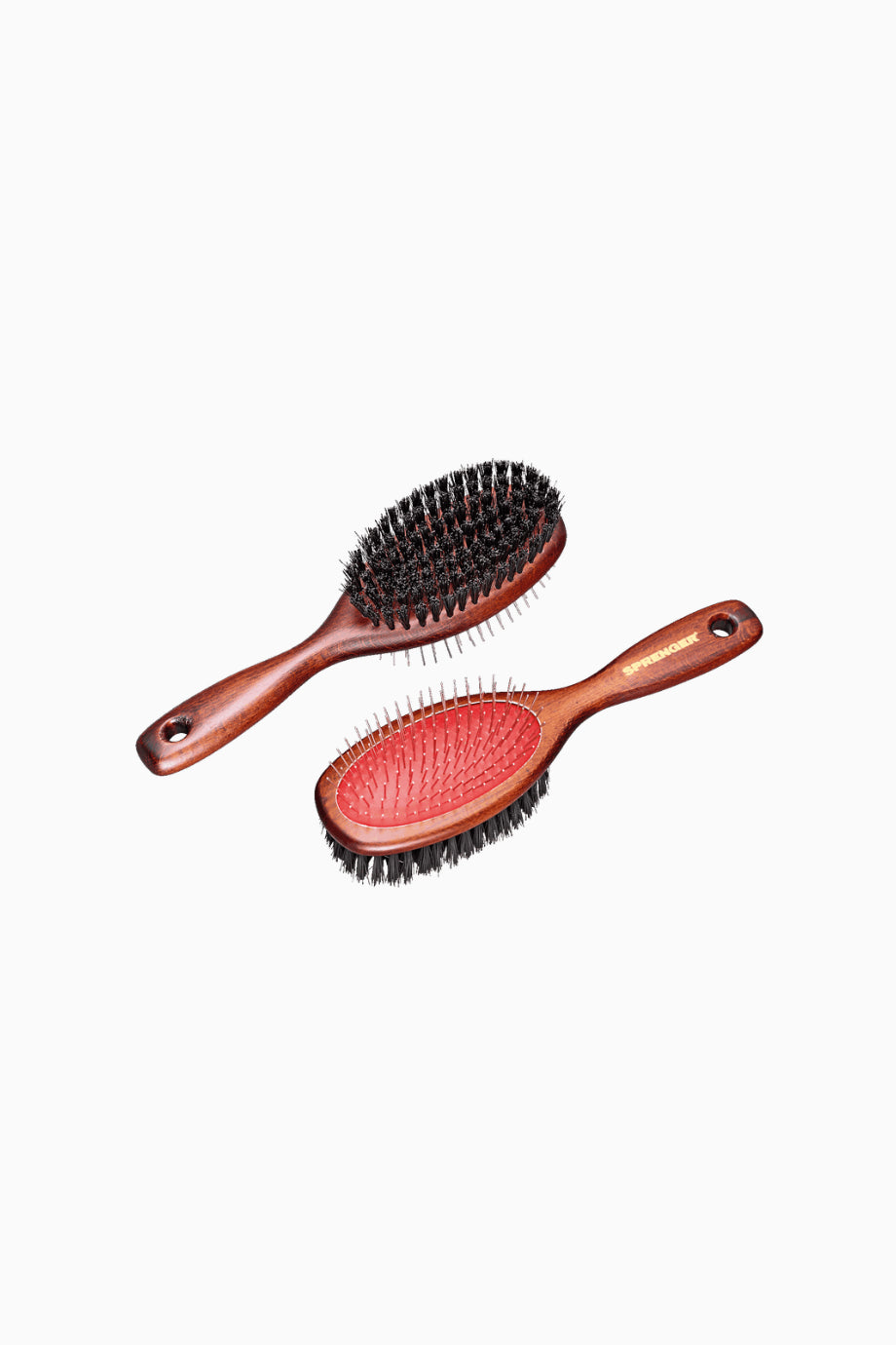 At Yele Fırçası Çift Taraflı Ergonomik Bakım