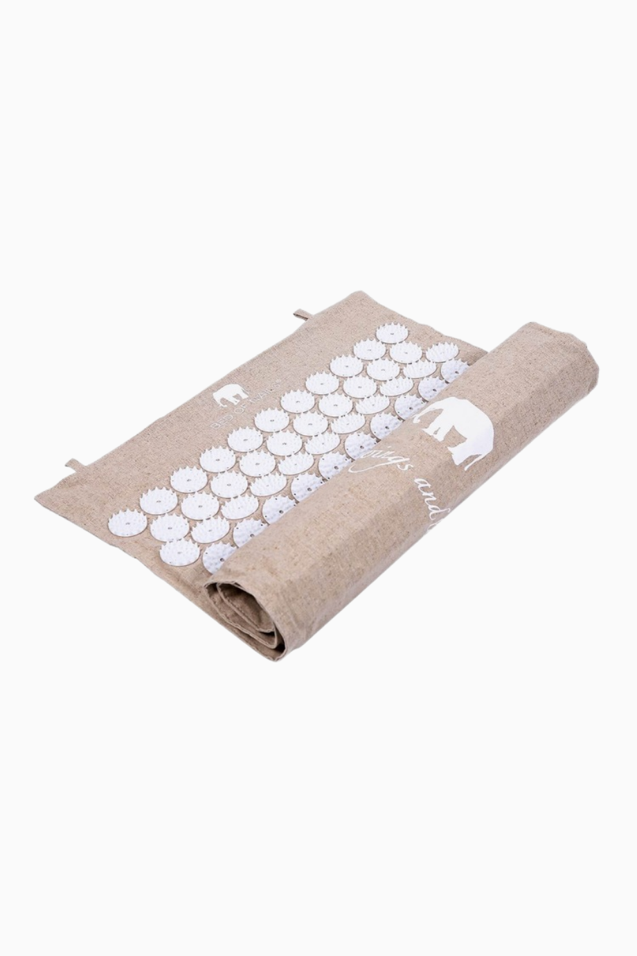 Rulo Yapılabilir Organik Keten Mat, Taşınabilir ve Pratik Kullanım