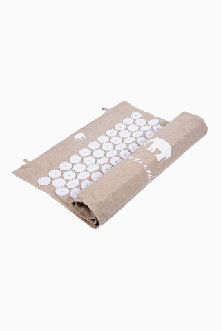 Rulo Yapılabilir Organik Keten Mat, Taşınabilir ve Pratik Kullanım