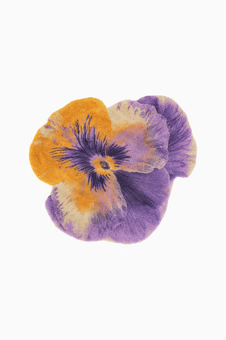 Pansy Banyo Paspası Lüks Tasarım Giza Pamuk