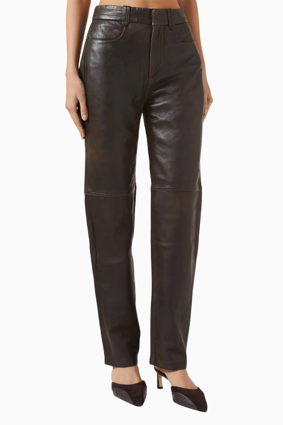 Drive Pants, Lüks Deri Trousers ile Modern ve Zarif Stil